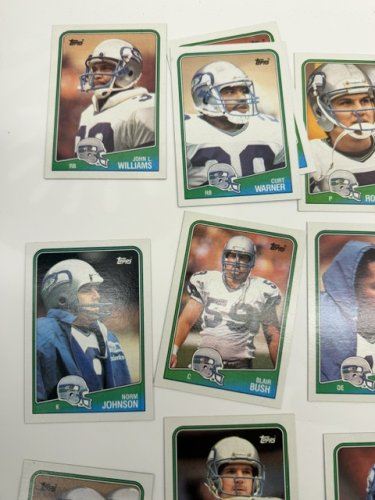 78 ASSTD 1987 1988 TOPPS FOOTBALL CARDS image 4