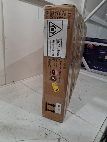 DeerRun Walking Pad Under Desk Treadmill with Incline - 2.5HP - 3.8mph - rose gold/black (Model: BA10-B) image 2