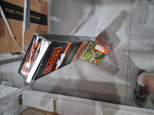 BLACK+DECKER 22" SAWBLADE ELECTRIC HEDGE TRIMMER - ORANGE/BLACK (MODEL: BEHTS400) image 5