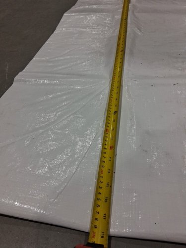 ShelterLogic Enclosure Kit for SuperMax Canopy - White - 100% Waterproof Seams - 12FT - 20FT - Cover Only (25774) image 7