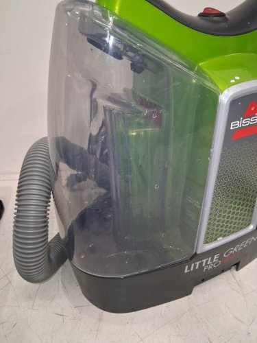 BISSELL LITTLE GREEN PROHEAT PORTABLE DEEP CLEANER/SPOT CLEANER WITH SELF-CLEANING HYDRORInSE TOOL - GREEN/GREY (MODEL : 2513B / 2513n) image 4