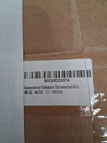 Upgraded Stainless Steel Generator Exhaust Muffler Extension Kit - 3 Universal Adapters - silver image 3