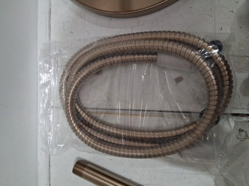 Delta Modern monitor 14 series Raincan 2-Setting Round Shower System Including Rain Shower Head, Handheld Spray, Shower Valve and Trim Kit - Champagne Bronze (Model: 342702-CZ) image 8
