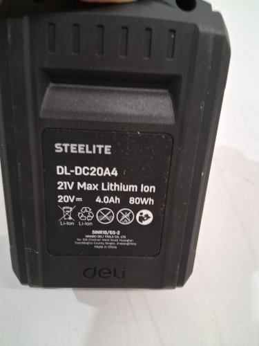 steelite lithium-ion battery pack (model: AZDL-DC20A4) image 4