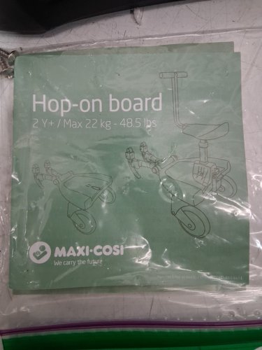 Maxi-Cosi Hop-on Board and Stroller Board with Detachable Seat - Compatible With Most Maxi-Cosi Strollers - Black (model: 32006C) image 4