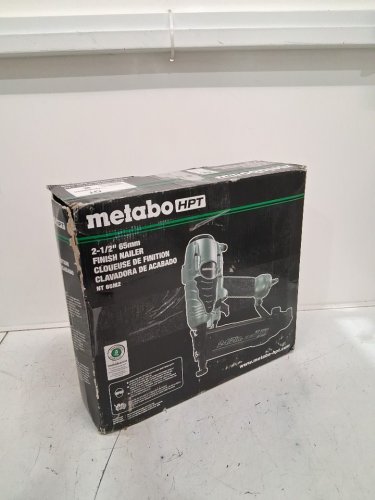 Metabo HPT Finish Nailer with Air Duster - 1"-2.5" - 16 Gauge - Silver/Black - (Model: NT65M2(S)) image 9
