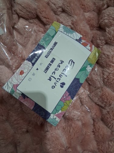 exclusivo mezcla soft waffle fleece bed blanket - king size - pink image 4