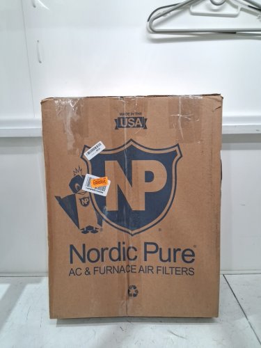 4PK NORDIC PURE PLEATED MERV-10 PLUS CARBON AC FURNACE FILTERS - 16" X 25" X 1" image 2