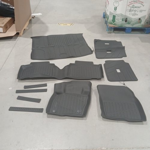 6PC All Weather Floor Mats & Cargo Liner - FIT FOR 2015 TO 2025 FORD EDGE - BLACK image 3