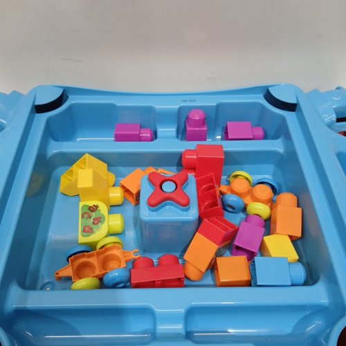MEGA BLOKS FIRST BUILDERS BUILD 'N LEARN TABLE - MULTICOLOUR (MODEL: ‎CNM42) image 4