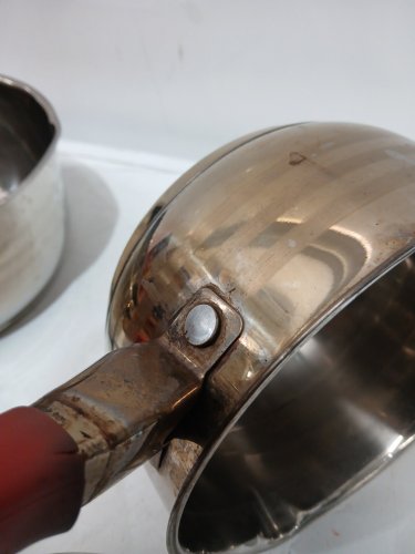 3PC VERKA MILK AND SAUCE PAN - 8" / 7" - STAINLESS STEEL (MODEL: 1801162) image 4