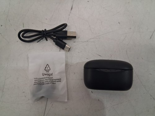 Monster Achieve 300 AirLinks Bluetooth Headphones Touch Control with Charging Case - black - (model: mh12005) image 3