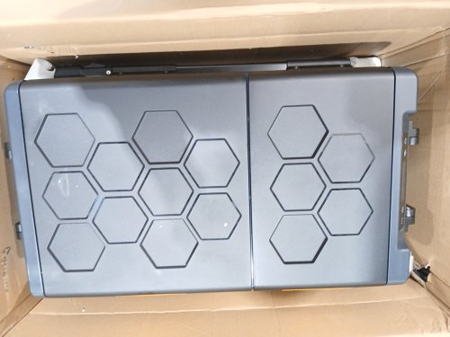 BougeRV Bluetooth Portable Fridge Electric Car Cooler with wheels -10GAL - Black/Yellow (Model: CRD204001) image 13