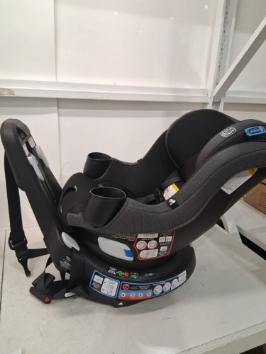 GRACO EASYTURN 360 2-IN-1 CONVERTIBLE CAR SEAT - CYRAN BLACK/GREY (MODEL: 2227897) image 6