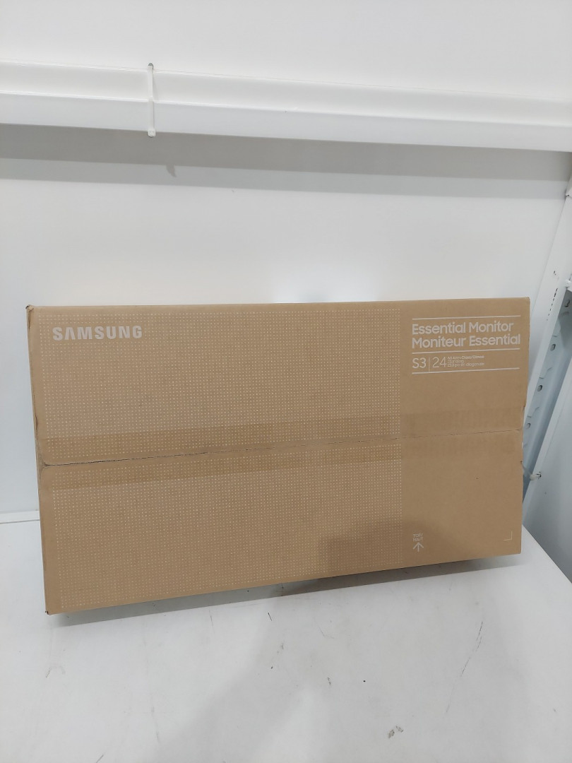 Samsung flat screen ips Monitor with Game Picture Mode & Super Slim Design - 24" - 120hz, 1080p hd - black (model: LS24F320ganXZA) image 2
