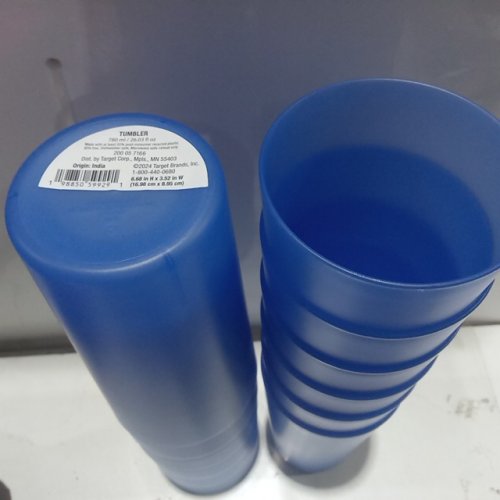 12pk Room Essentials Tall Tumbler -780ml each - Blue image 3