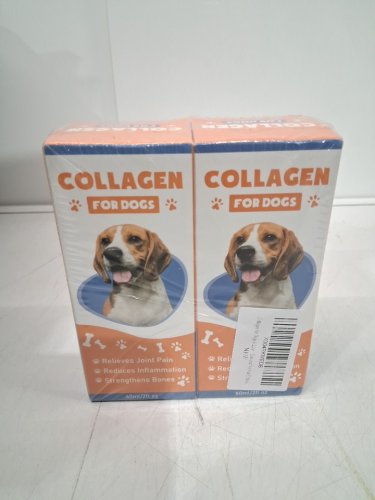 2pk collagen drops for dogs - 60ml/ea - bacon flavored image 2