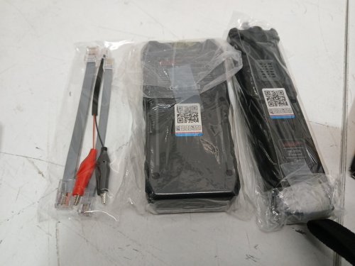 noyafa ethernet network cable tester with colour screen - multifunctional ncv, poe, ping, ip scan, telephone cable finder - black (model: nf-8506) image 2