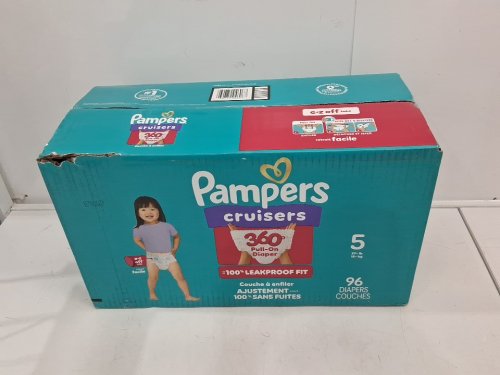 96PK PAMPERS CRUISERS 360 PULL ON DIAPERS - SIZE 5 (MODEL:21366829) image 2