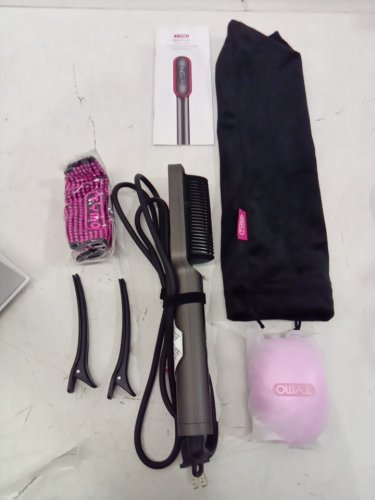 TYMO RING PLUS IONIC HAIR STRAIGHTENING COMB -9 TEMPeRATURE SETTINGS - BLACK (MODEL:‎HC103) image 3
