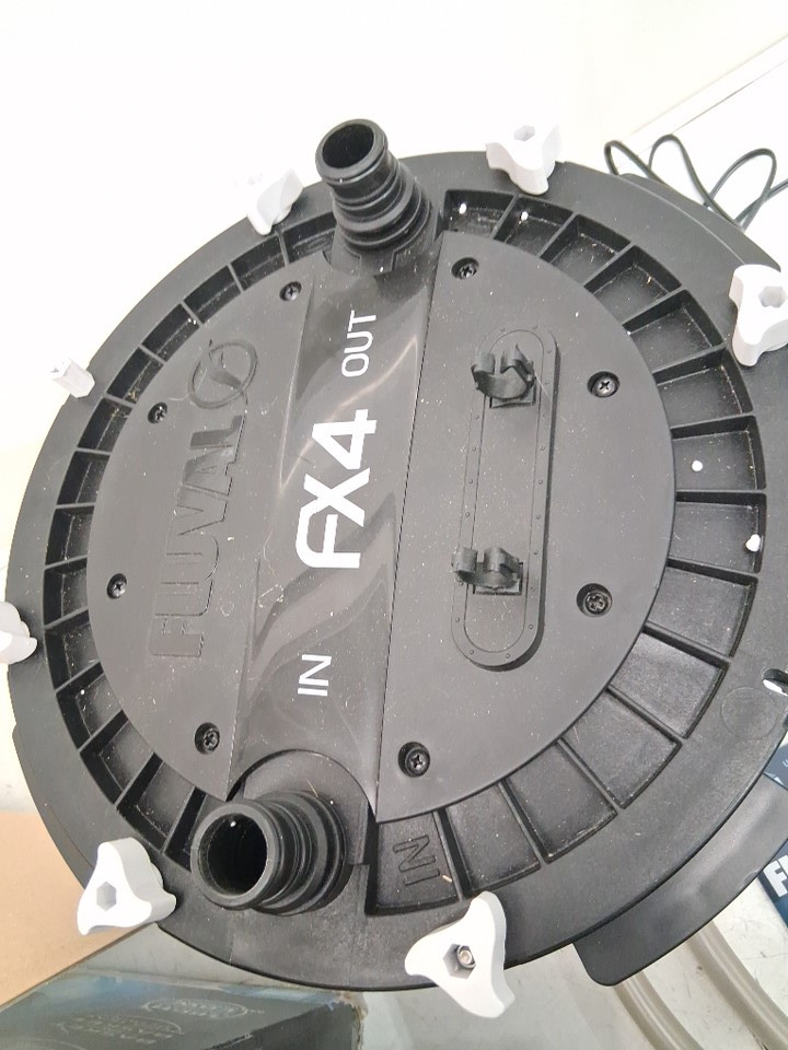 FLUVAL FX4 CANISTER FILTER - 2650L/HR PUMP OUTPUT - 250GAL/1000L aquariums - BLACK (model: A214) image 5