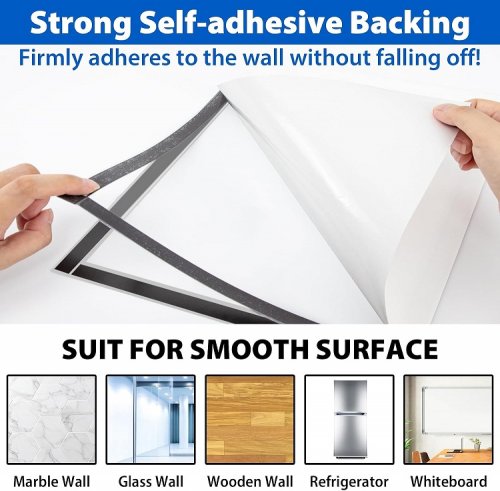20PK Vaiigo Self Adhesive Magnetic Sign Holder Display Frame - 11" x 17" - Silver image 2