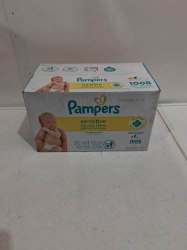 1008PK Pampers Sensitive fragrance Free baby wipes image 2
