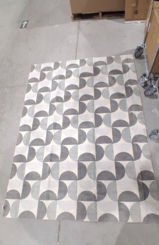 RIVIERA AREA RUG - 5FT X 7FT - GREY image 3