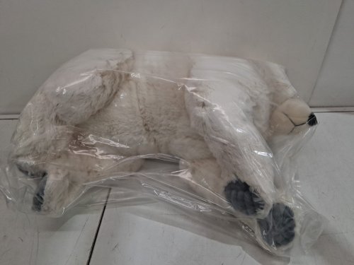 Wild republic Jumbo Polar Bear Stuffed Animal - 30" - white image 3