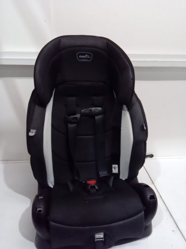 EVENFLO CHASE PLUS 2-IN-1 BOOSTER CAR SEAT FOR KIDS, 5-POINT HARNESS CONVERTS TO HIGH BACK BOOSTER - HURON/BLACK/GREY (MODEL: 30712344C) image 3