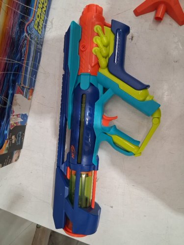 Nerf Super Soaker Power Drench XL Water Blaster with easy fill station hose attachment - blue/green/orange (model: ‎G1117) image 3