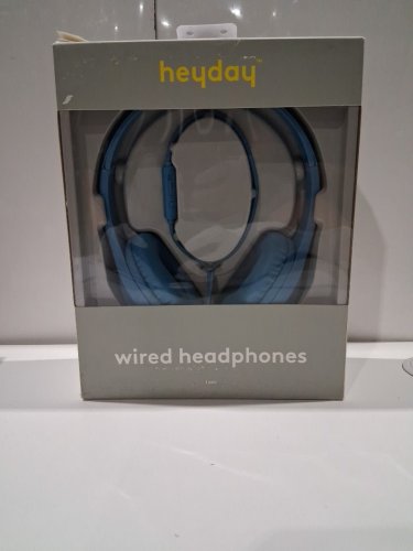 Heyday comfort fit wired on-ear headphones with microphone - 3.5mm jack - Bluebird - (Model: 008 07 0699) image 2