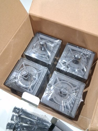 4PK naturally solar vintage style Led pathway light - 25lm - black (model: 1937955) image 4