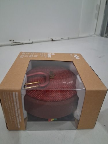 House of Marley No Bounds WATERPROOF Portable Bluetooth Audio System Speaker - Red/Brown (Model: EM-JA015-RD) image 3