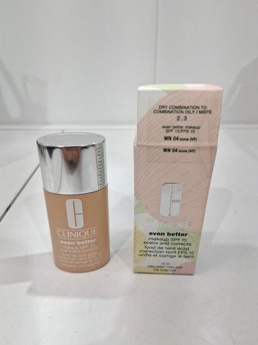 CLINIQUE EVEN BETTER MAKEUP SPF 15 EVENS AND CORRECTS - 30ML - wN 04 bone image 2