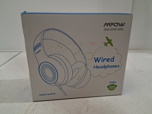 kid's mpow wired headphones - purple (model: bh297b) image 3