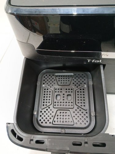 T-Fal Dual Easy Fry XXL Air Fryer - 6.5L / 4.5L - Black/Grey/Silver (Model: EY9428Q0) image 4