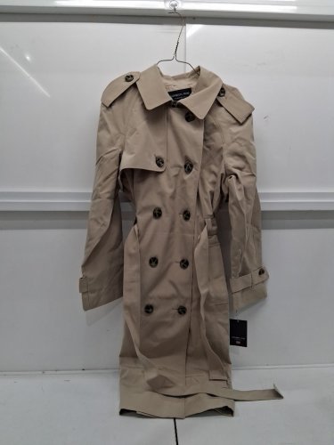 Women's London Fog Midi-Length Trench Coat - extra large - STONE (MODEL: L721585R93) image 2