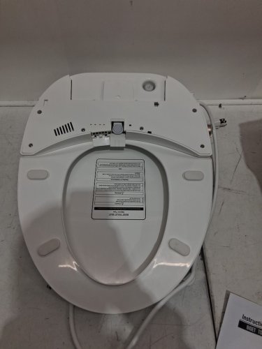 Wljbidet Elongated Smart Bidet Toilet Seat with Heat/Dryer & Nightlight - 18.5" - white - (model: wlj-o80kl ) image 7