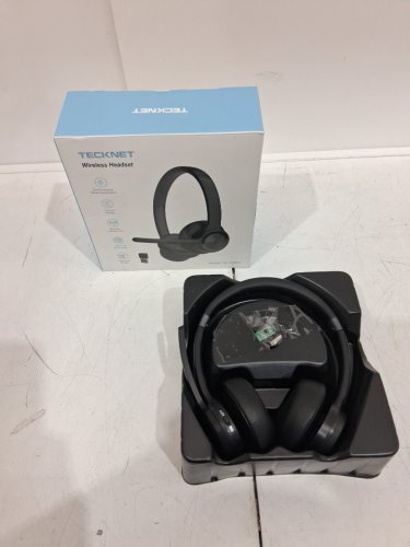 TECKNET BLUETOOTH Wireless Headset with USB Dongle - BLACK (MODEL: TK-HS022) image 2
