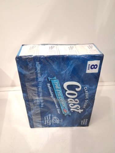 8pk coast original eye opener refreshing deodorant soap - 4oz each - classic scent image 2