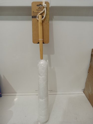 Maison Kleen Microfiber Bamboo Duster - 20" - White (Model: B8027) image 2