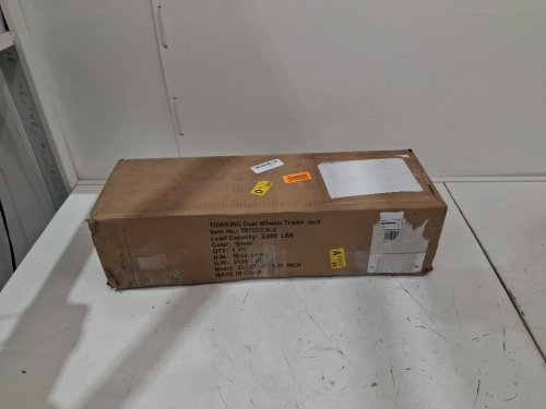 towking bolt on boat trailer jack - 10" - 2000lbs cap - silver (model: 701130em-s) image 2