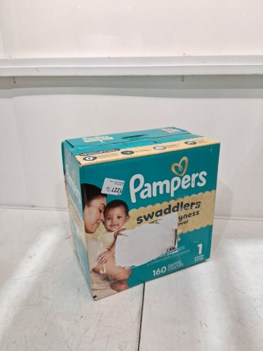 160PK PAMPERS SWADDLERS DIAPERS - SIZE 1 - 8-14LB image 2