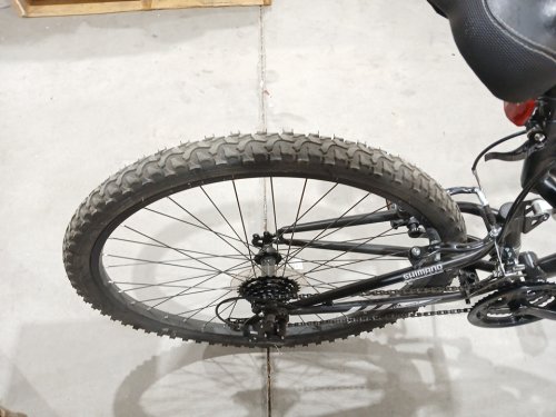 Hyper Bicycles Shocker Mountain Bike Bicycle -  27.5" - Black image 6