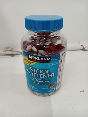 (400 Softgels) Kirkland Gentle Stool Softener Laxative - 100mg image 2