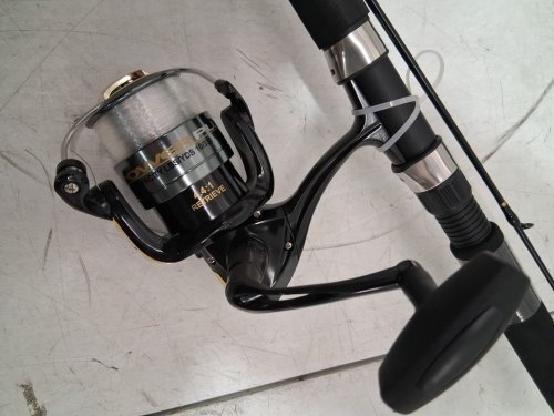 offshore angler pro plus 7ft trophy rod and reel combo - 4:1:1 gear ratio - medium heavy action (model: pt6650mhs-2) image 5