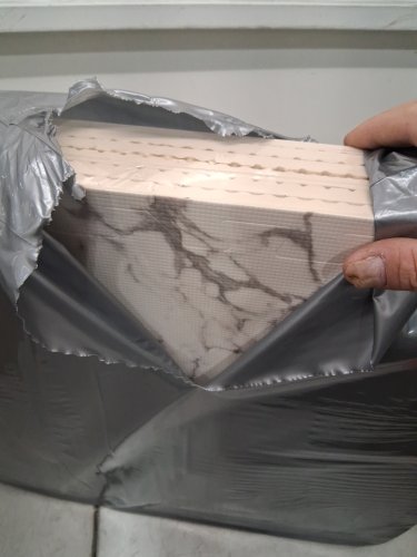 6PK STALWART INTERLOCKING FOAM MATS - 24" x 24" - MARBLE (MODEL: 75-6411) image 4