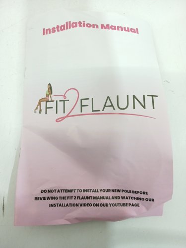 Fit 2 Flaunt Dance Pole - 7FT 9" to 8FT 2" - Pink image 5