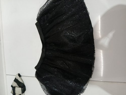 GIRL'S WAY TO CELEBRATE! SEQUIN TUTU - LARGE/EXTRA LARGE - BLACK image 2